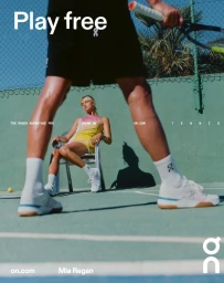 ON running SS25 THE ROGER Advantage Pro Campaign