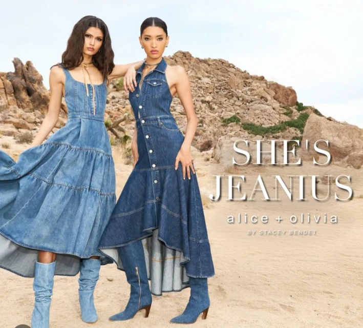 Alice and Olivia Spring 2025 campaign