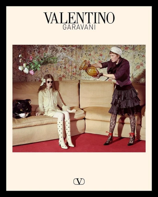 Valentino Pavillon des Folies S/S 2025 Campaign