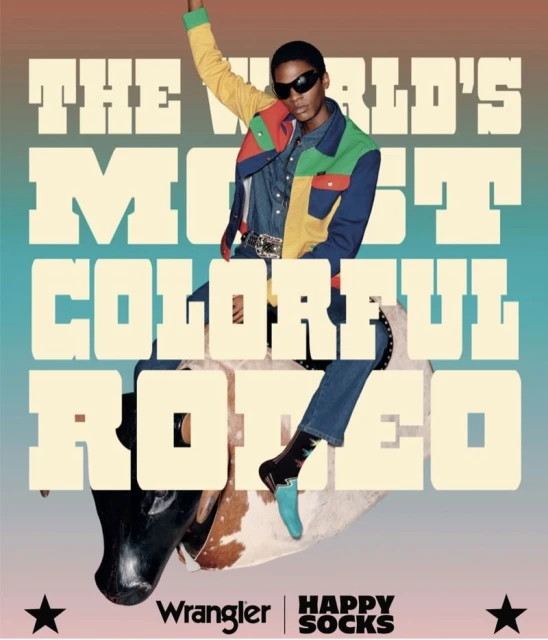 Wrangler X Happy Socks Campaign