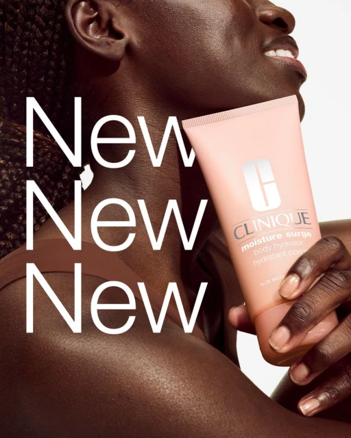 CLINIQUE Moisture Surge Campaign