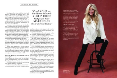 Christie Brinkley on the brink of stardom once again