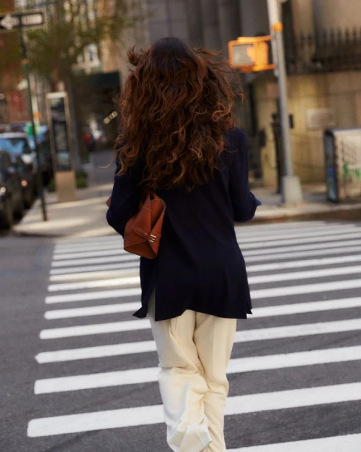 Eiza González Suits Up For Ralph Lauren’s New York Show