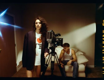 Margaret Qualley by Petra Collins