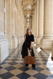 Saint Laurent Fall 24 Chloë Sevigny