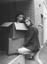 Lily McMenamy and Yura Romaniuk