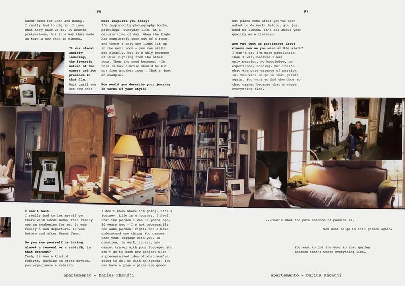 Darius Khondji For Apartamento By Frank Lebon