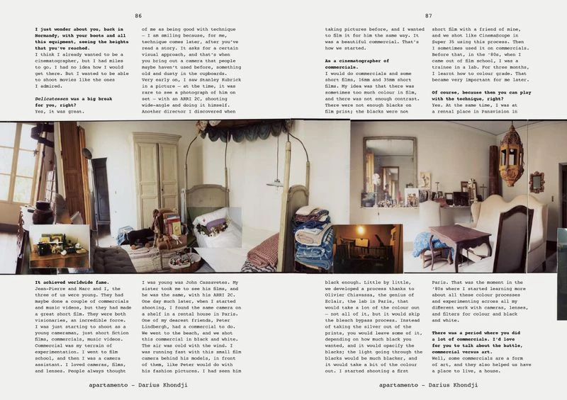 Darius Khondji For Apartamento By Frank Lebon