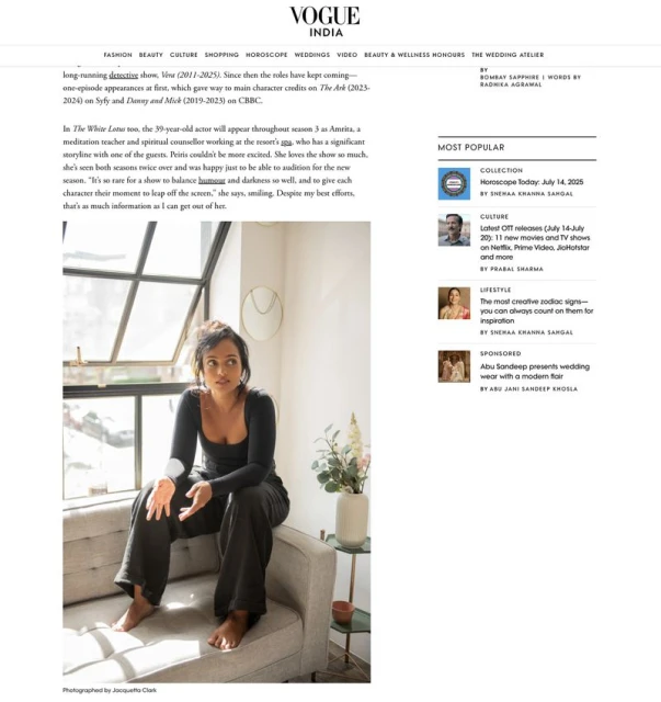 Shalini Peiris, The White Lotus