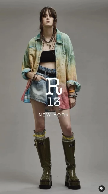 R13 Spring/Summer 2024 Lookbook Drop 2