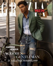 Grazia Slovenia Men October 2025 Digital Cover