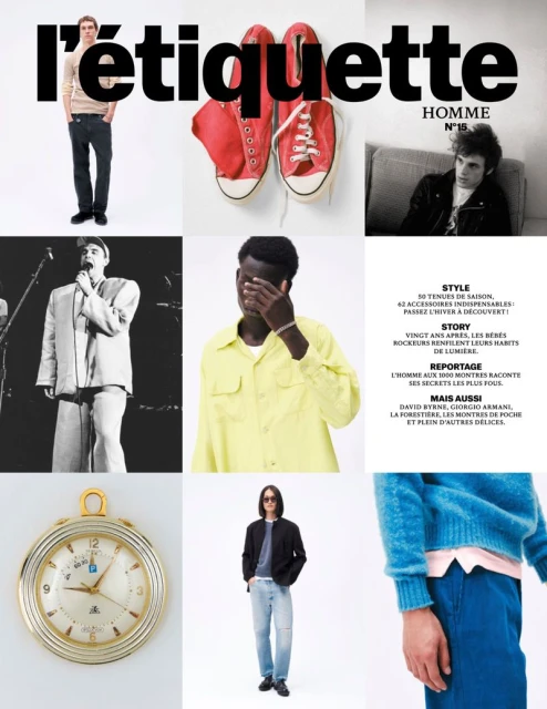 L'Etiquette Homme Magazine #15 Fall/Winter 2025 Covers