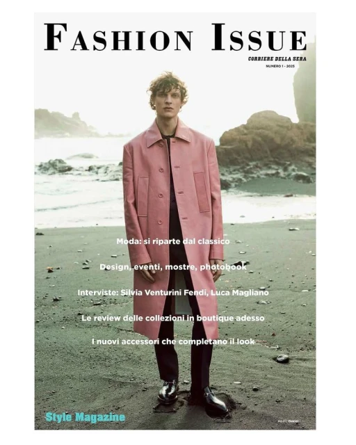 Style Magazine Italy Fashion Issue #1 April 2025 Cover