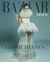 Harper's Bazaar Arabia December 2024 Bridal Cover