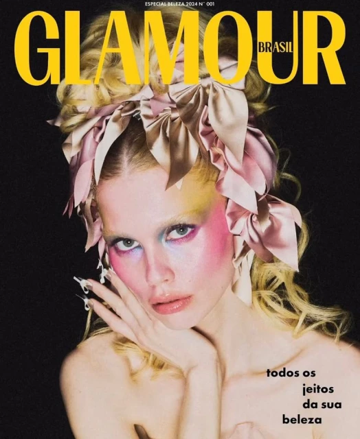 Glamour Brasil Winter 2024 Beauty Cover