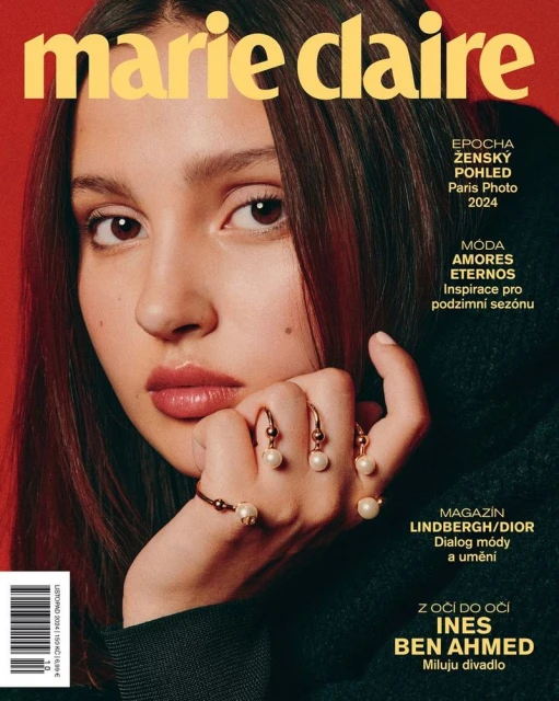 Marie Claire Czech Republic November 2024 Cover: Ines Benahmed