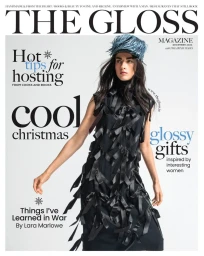 The Gloss Magazine December 2024 Cover