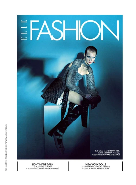 Elle Czech Republic January 2025 Cover