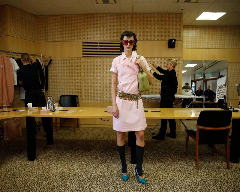 A true Miu Miu uniform S/S 25: Photography Michella Bredahl