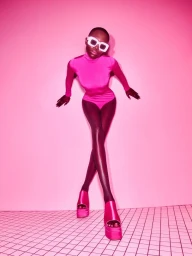 Think Pink: Amina Seck for Wolford