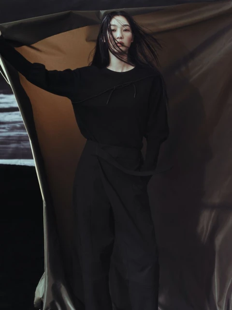 Hussein Chalayan With Kolon Sports 2023FW Collection Across The Water By Choi Eunmi