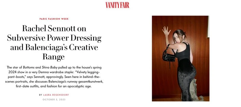 Rachel Sennott x Balenciaga
