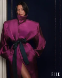 Alexandra Malena Saint Mleux for Elle Mexico November 2025 Cover Story