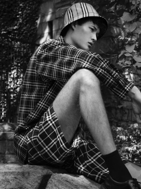 Mad for Plaid- Burberry ft/ New Face Ben Staton