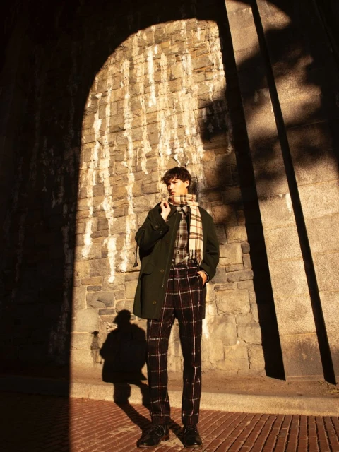 Mad for Plaid- Burberry ft/ New Face Ben Staton