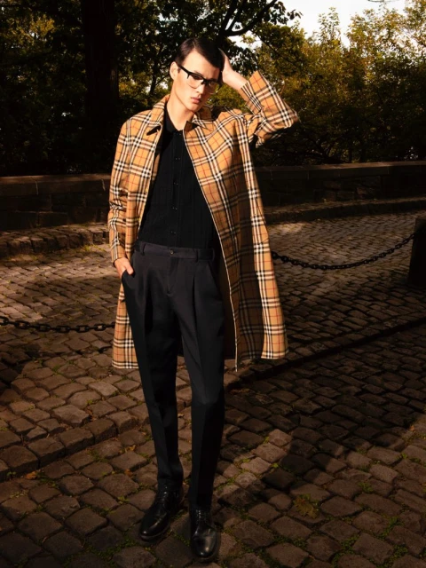 Mad for Plaid- Burberry ft/ New Face Ben Staton