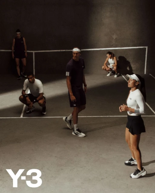 Y-3 Fall/Winter 2025 Tennis collection