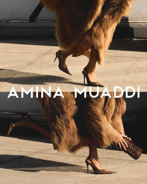 Amina Muaddi F/W 2025 Campaign
