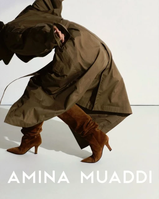Amina Muaddi F/W 2025 Campaign