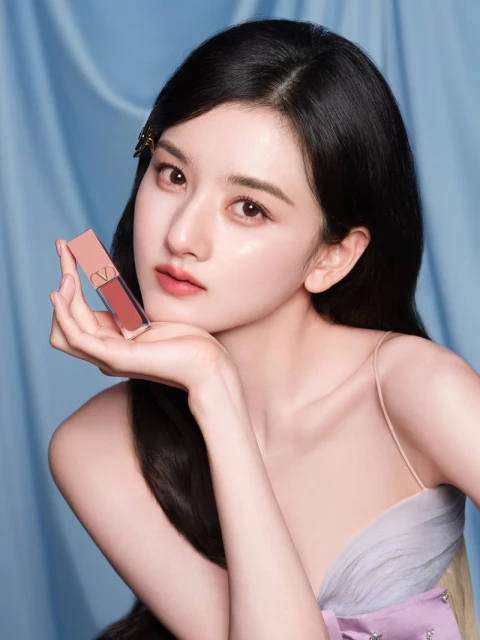 Valentino Beauty Campaign with Makeup and Fragrance Ambassador Song Zuer