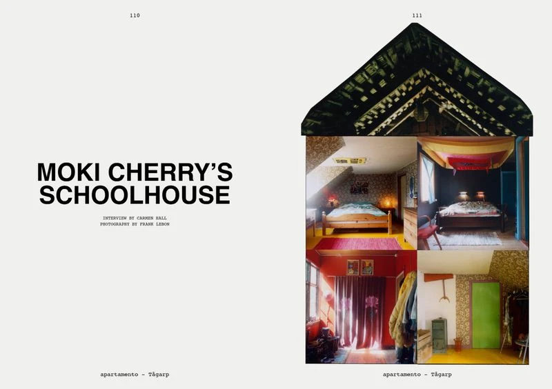 Moki Cherry’s Home in Sweden by Frank Lebon for Apartamento Issue 36