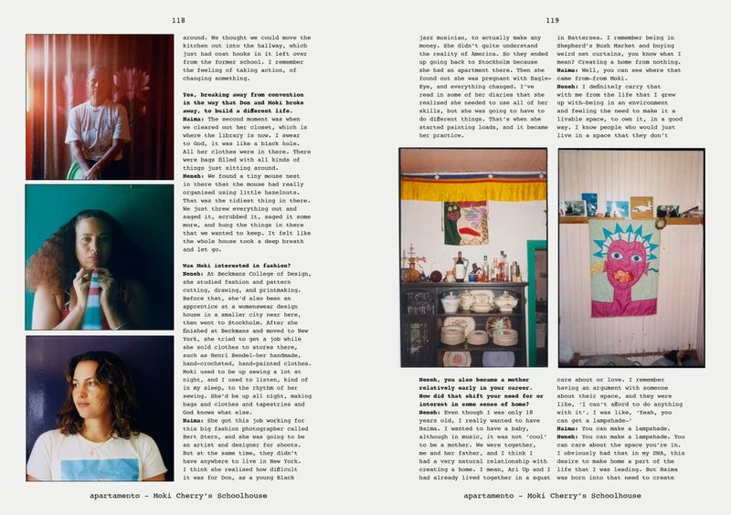 Moki Cherry’s Home in Sweden by Frank Lebon for Apartamento Issue 36