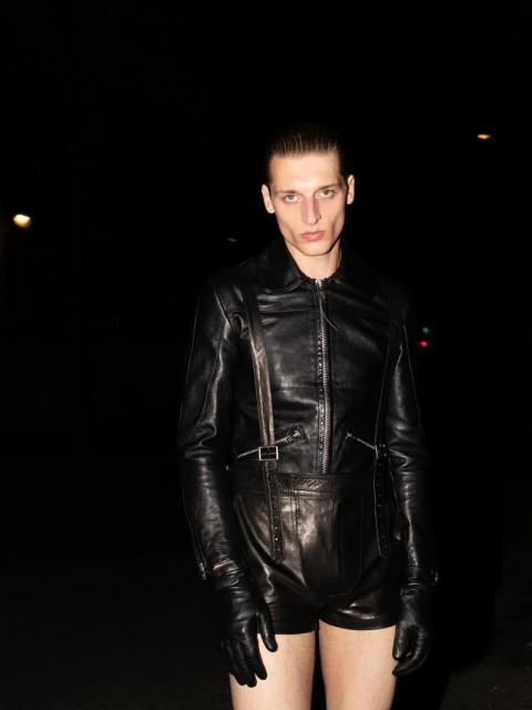 Colin in Leather
