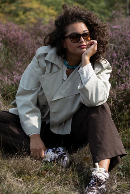 Purple /UJETA MED LILA CVETOVI