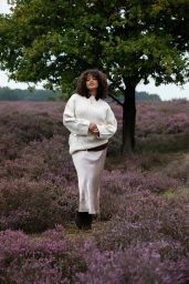 Purple /UJETA MED LILA CVETOVI