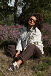 Purple /UJETA MED LILA CVETOVI