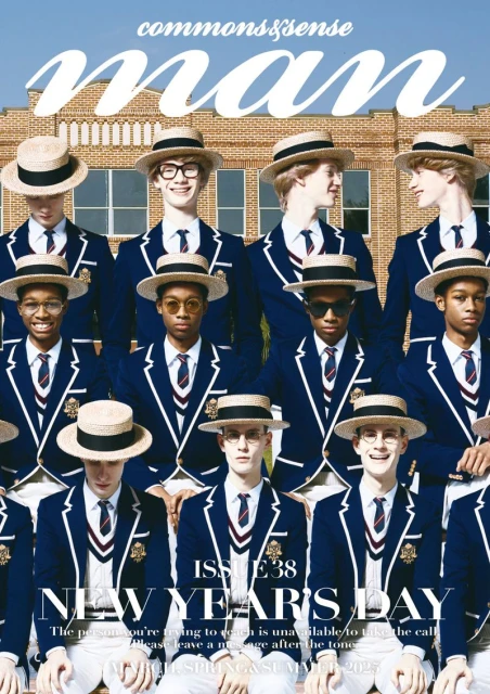 Commons & Sense Man #38 Spring/Summer 2025 Covers