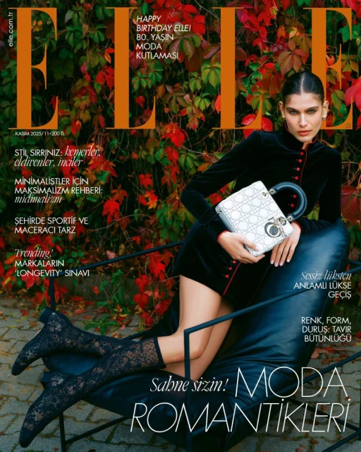 Elle Türkiye November 2025 Cover