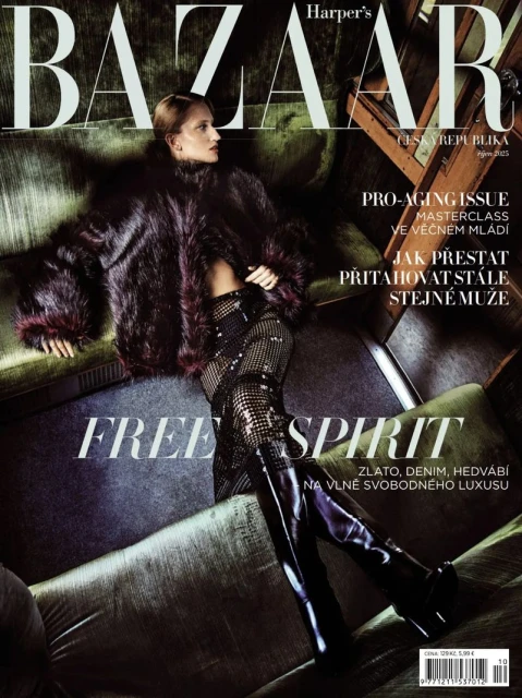 Harper's Bazaar Czech Republic October 2025 Cover