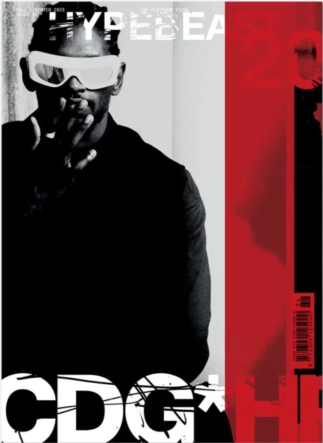 Hypebeast October 2025 Cover - Asap Nast x CDG