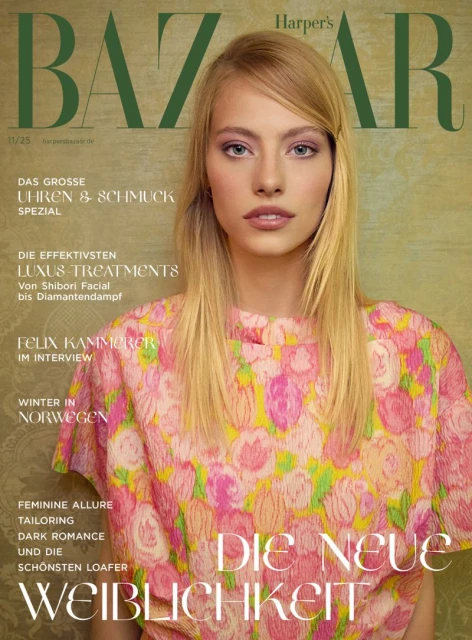 Harper's Bazaar Germany November 2025 Cover