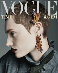 Vogue Korea November 2025 Time & Gem Covers