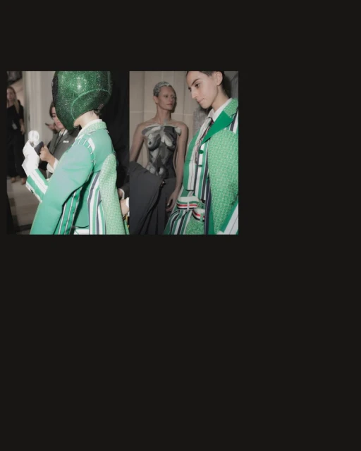 Thom Browne SS26 Backstage
