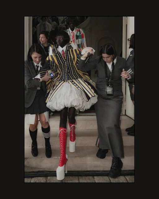 Thom Browne SS26 Backstage