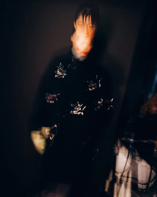 Backstage at F/W25 Romantic Sharpness (Show in Milan)