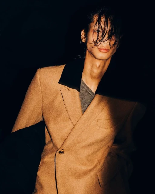 Backstage at F/W25 Romantic Sharpness (Show in Milan)